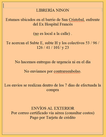 Condiciones deventa
